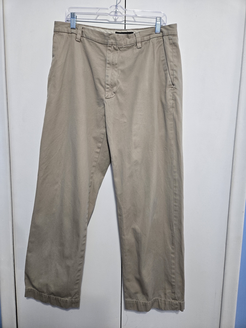 Banana Republic Dawson Khaki Chino Pants Men's 36x32 Straight Leg‎ Cotton